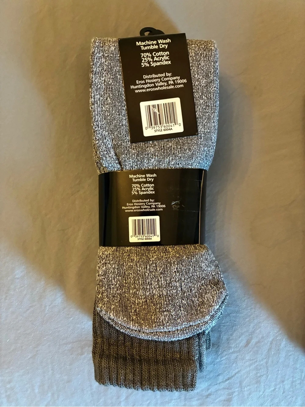 6 Pair thermal socks sz 10-13
